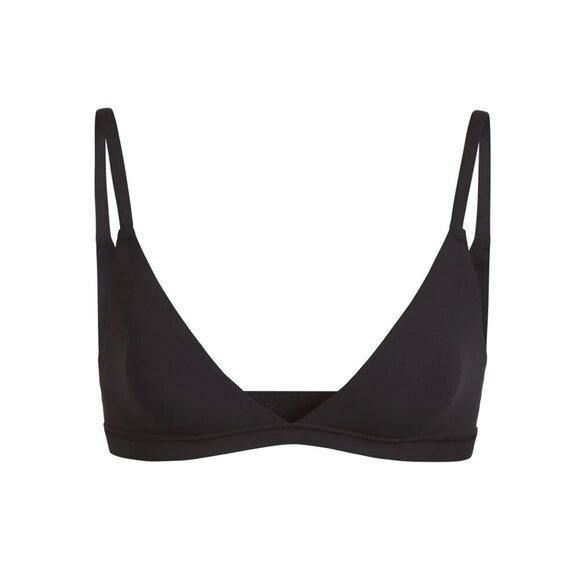 SKIMS Other - Skims Triangle Bralette Fits Everybody Black Onyx XS NWT